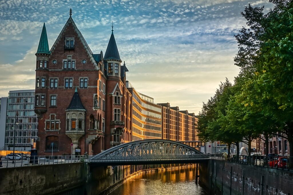 hamburg, speicherstadt, channel, houses, germany, city trip, vacations, architecture, city, waters, travel, hamburg, hamburg, germany, germany, germany, germany, germany