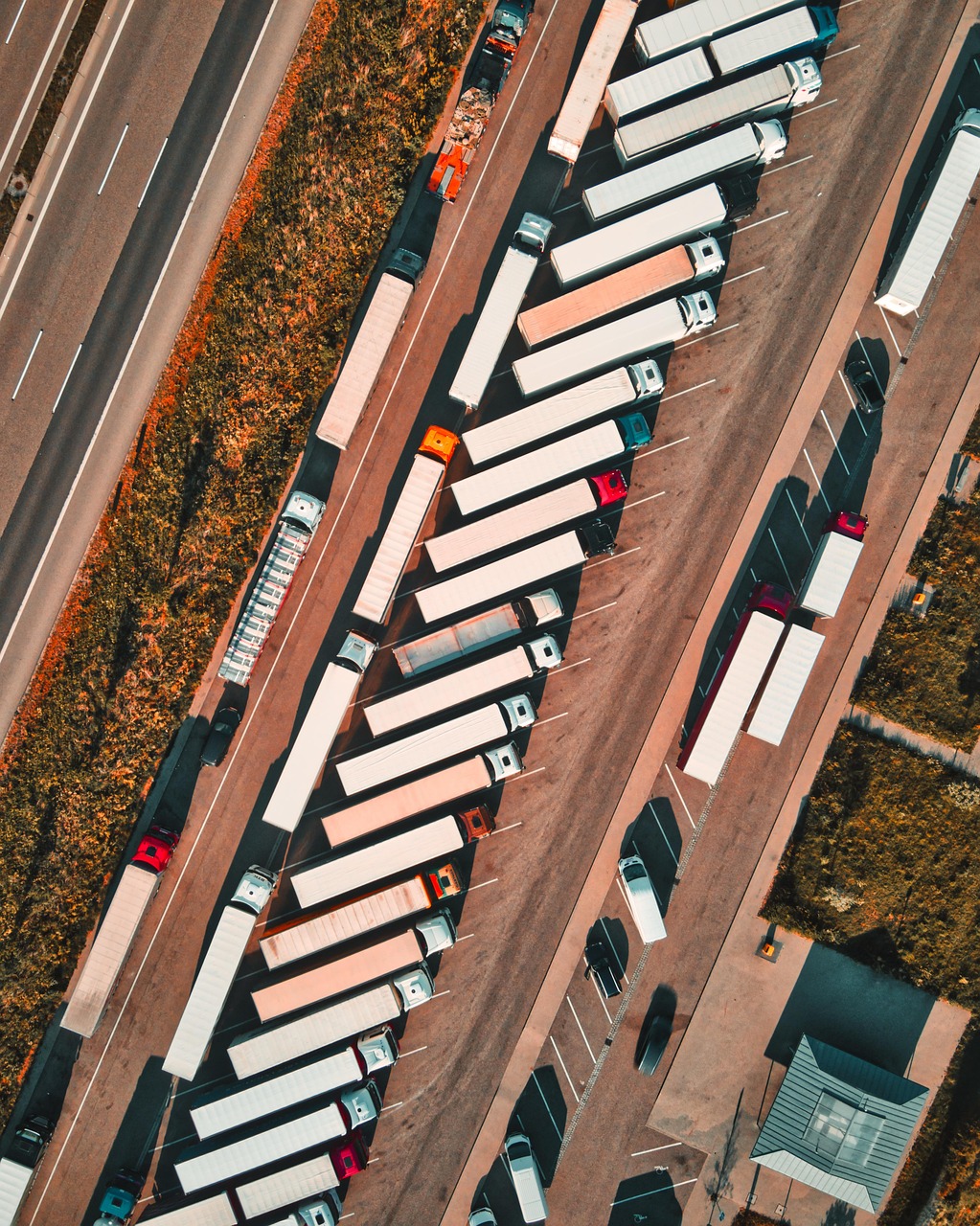 truck, car wallpapers, parking spot, resting place, highway, traffic, transport, road, car, bikes, resting places, entrance, federal highway, driving ban, special permit, deliver, delivery, carrier, trucks, courier, container, logistics, shipment, were, freight, business